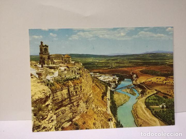 Postales: POSTAL N&ordm; 2006 - ANDALUCIA - CADIZ, ARCOS DE LA FRONTERA, CORTE DE LA PE&Ntilde;A - ED. ARRIBAS 1965