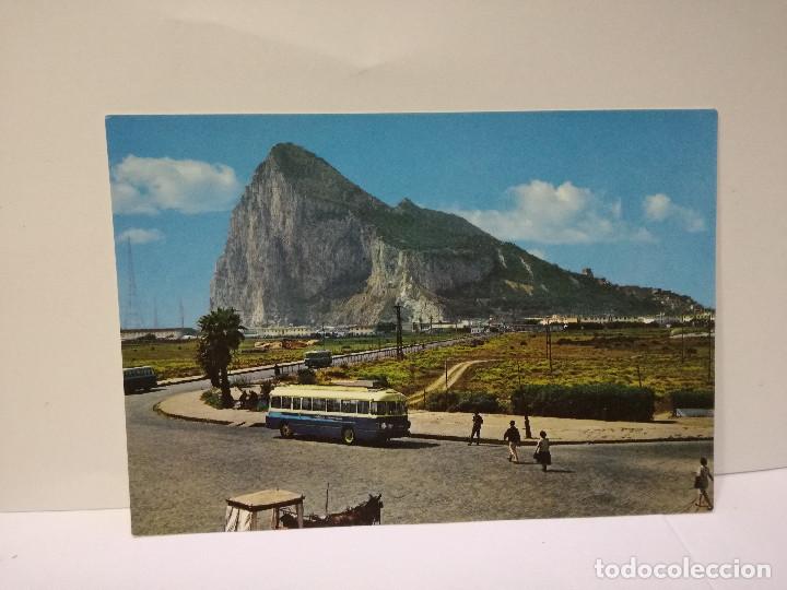 Postales: POSTAL N&ordm; 12 - ANDALUCIA - CADIZ, LA LINEA DE LA CONCEPCION, EL PE&Ntilde;ON - ED. GARRABELLA 1965