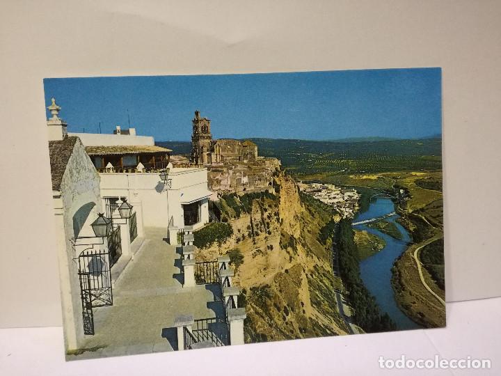 Postales: POSTAL N&ordm; 2677 - ANDALUCIA - CADIZ, ARCOS DE LA FRONTERA, PANIRAMICA - ED. CINEFILM 1970