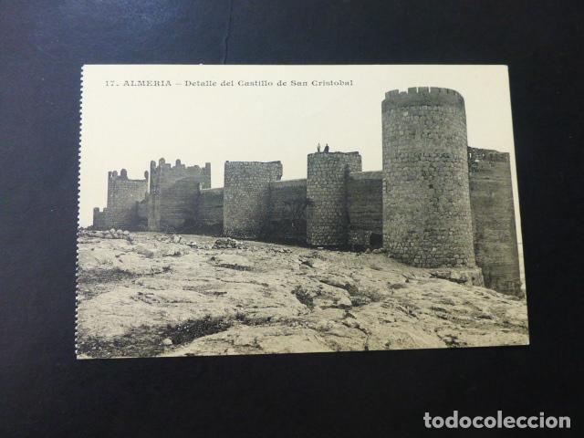 Postais: ALMERIA DETALLE DEL CASTILLO DE SAN CRISTOBAL