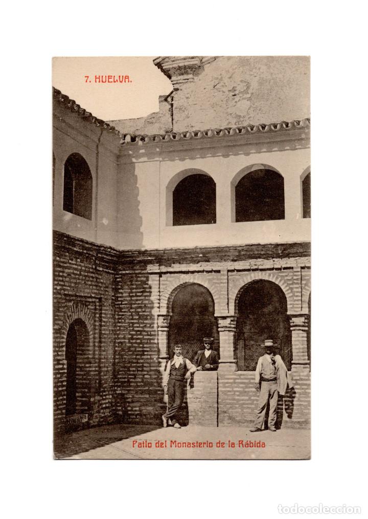 Postales: HUELVA.- PATIO DEL MONASTERIO DE LA R&Aacute;BIDA. - Foto 1