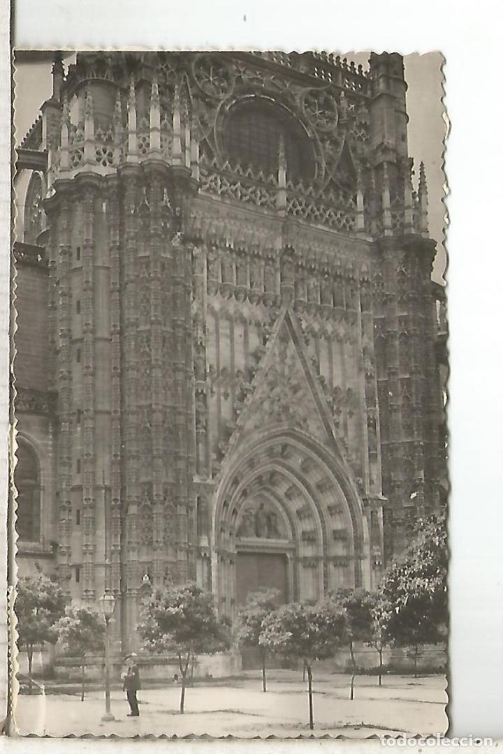 Postales: SEVILLA CATEDRAL ESCRITA - Foto 1