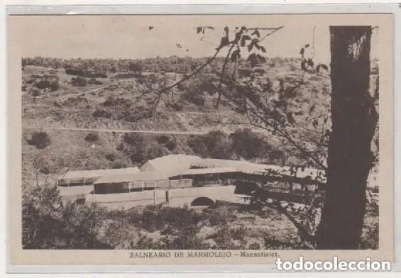 Postales: Balneario de Marmolejo. Manantiales. Edici&oacute;n Barragan. Sin circular.