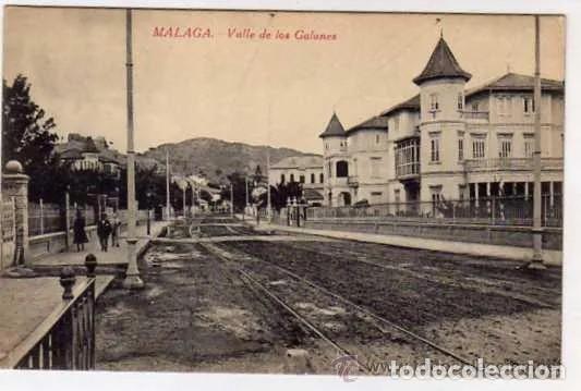 Postales: Malaga. Valle de los Galanes. Editor Rafael Tovar. Sin circular.