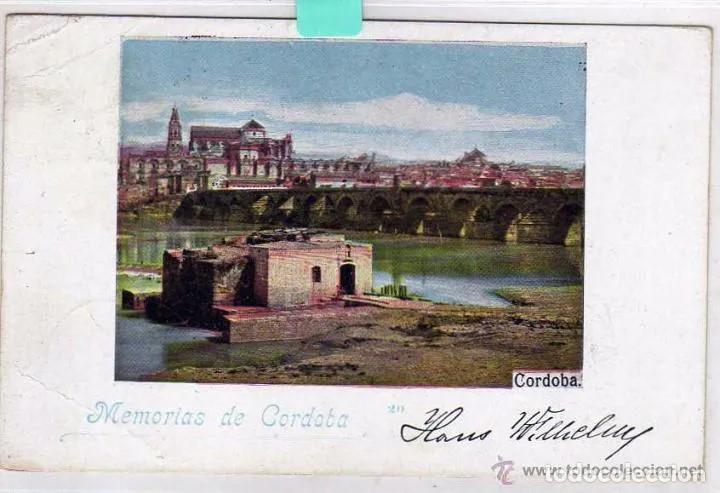 Cartoline: Memorias de C&oacute;rdoba. Circulada en el Siglo XIX 1899