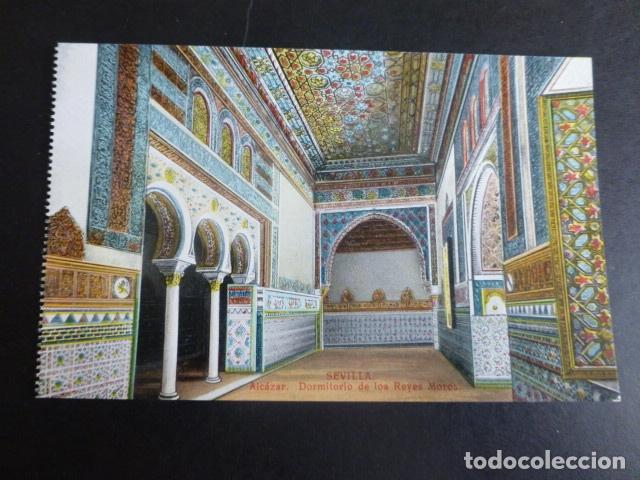 Postales: SEVILLA DORMITORIO DE LOS REYES MOROS - Foto 1