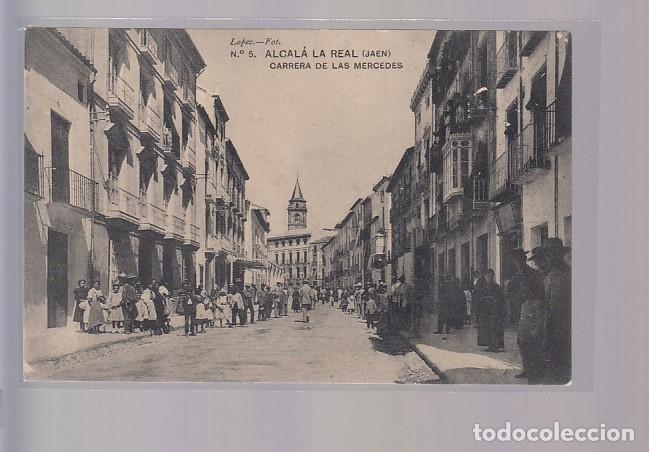 Postales: ALCALA LA REAL (JAEN).- CARRERA DE LAS MERCEDES