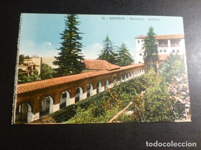 Postales: GRANADA GENERALIFE JARDINES - Foto 1