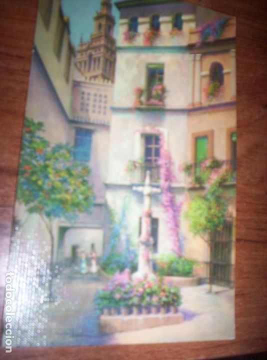 Postales: SEVILLA - PL. SANTA MARTA - Foto 1