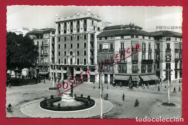 Postales: POSTAL MALAGA PLAZA DEL GENERAL QUEIPO DE LLANO , ORIGINAL P89560
