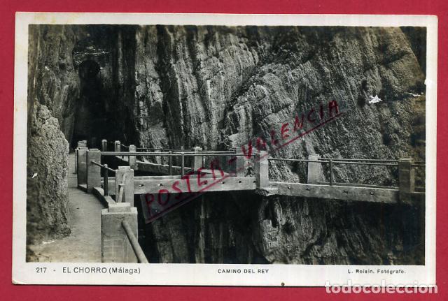 Postales: POSTAL MALAGA EL CHORRO CAMINO DEL REY , ORIGINAL P89572