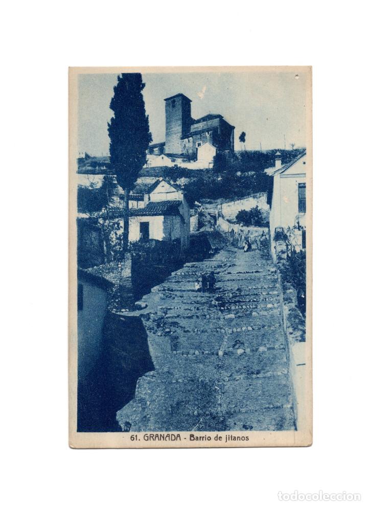 Postales: GRANADA.- GRANADA BARRIO DE JITANOS.(GITANOS). - Foto 1