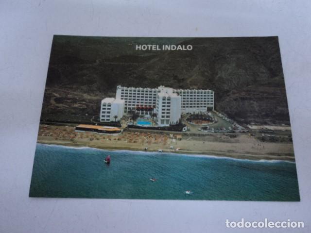 Postales: PRECIOSA POSTAL ANTIGUA ALMERIA HOTEL INDALO MOJACAR PLAYA A&Ntilde;O 1981 SIN USO