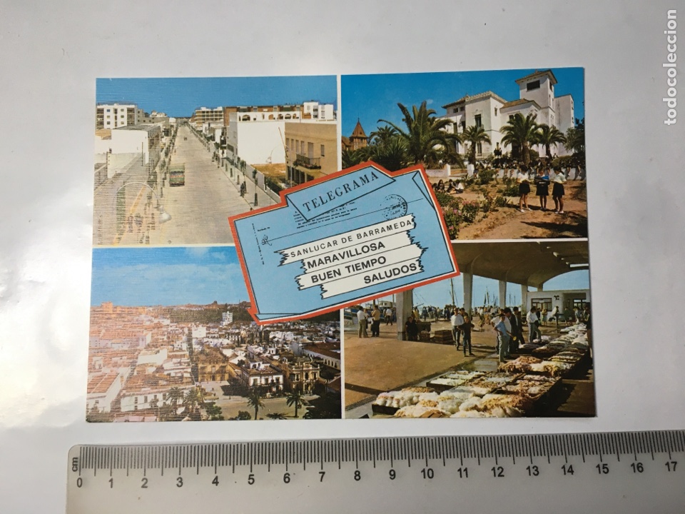 Postales: POSTAL. SANLUCAR DE BARRAMEDA. ASPECTOS VARIOS. EDICIONES ARRIBAS.
