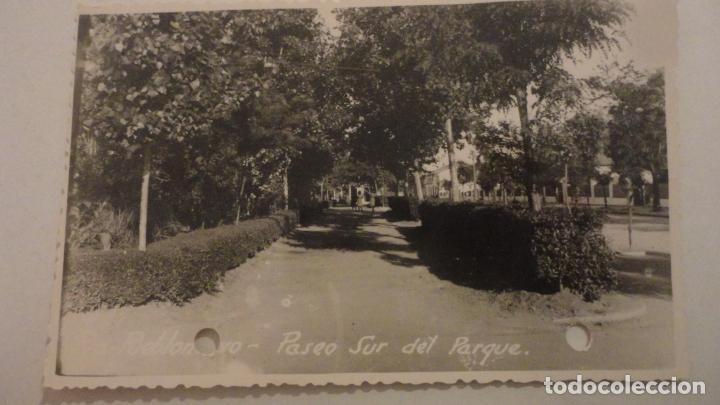 Postales: ANTIGUA POSTAL.PASEO SUR DEL PARQUE.PUEBLONUEVO.CORDOBA 1955