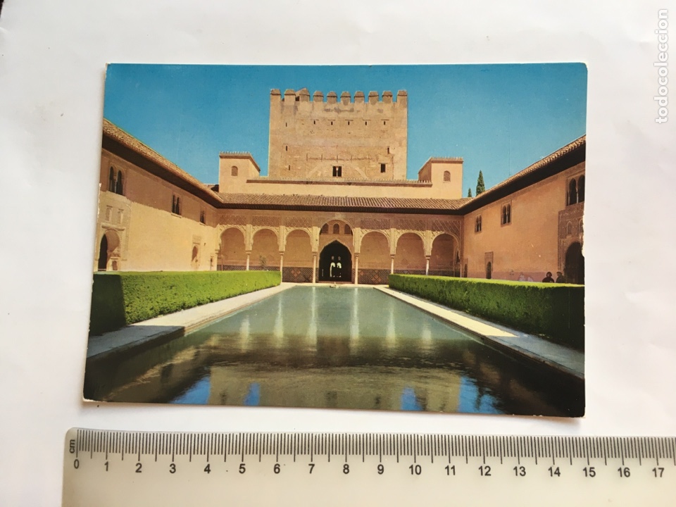 Postales: POSTAL. GRANADA. ALHAMBRA. PATIO DE LOS ARRAYANES. EDICIONES &Aacute;GATA. - Foto 1