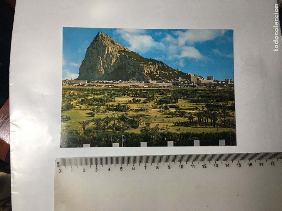 Postales: POSTAL. PE&Ntilde;&Oacute;N DE GIBRALTAR. VISTA PARCIAL. GARC&Iacute;A GARRABELLA Y C&Iacute;A.