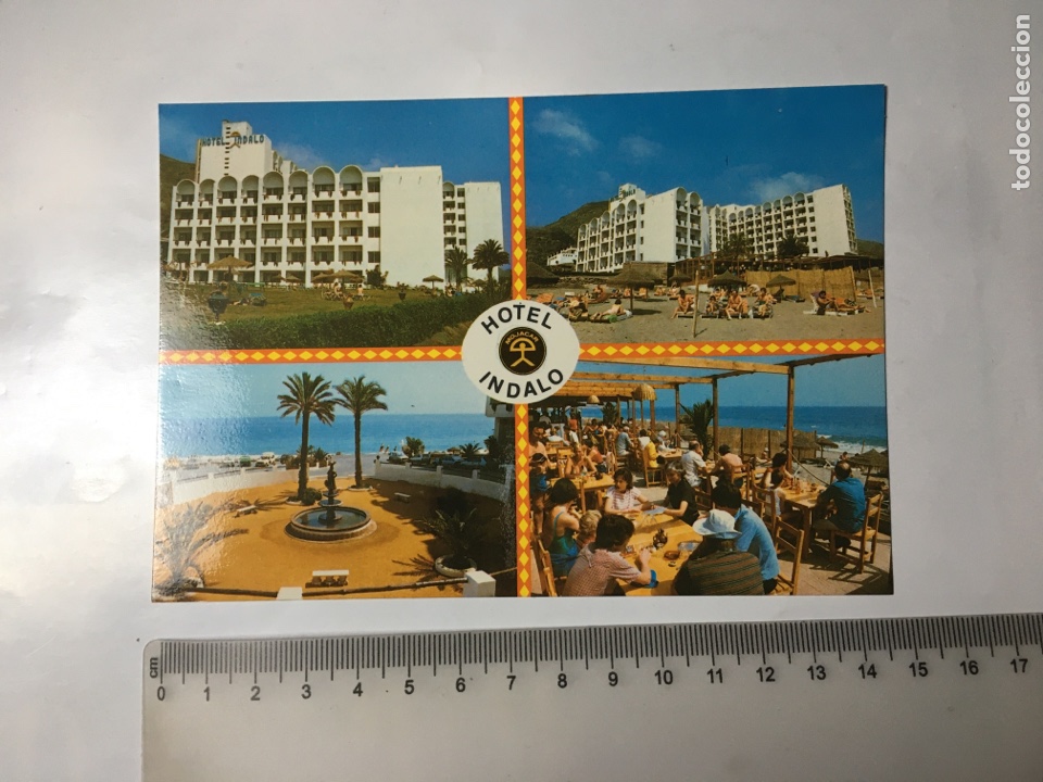 Postales: POSTAL. MOJACAR. PLAYA. HOTEL INDALO. HNOS. GALIANA.