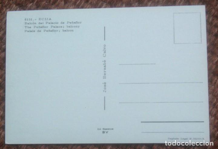 Postales: ECIJA - SEVILLA - PALACIO DE PE&Ntilde;AFLOR - Foto 2