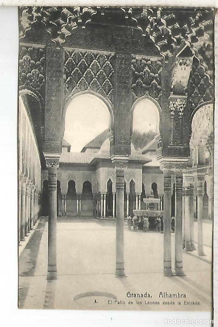 Postales: GRANADA ALHAMBRA ESCRITA - Foto 1