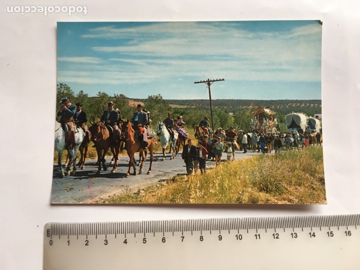 Postales: POSTAL. ANDALUCIA. ROMER&Iacute;A DEL ROCIO. BEASCOA.