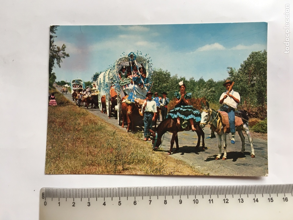 Postales: POSTAL. ANDALUCIA. ROMER&Iacute;A DEL ROCI&Oacute;. GARC&Iacute;A GARRABELLA Y C&Iacute;A.