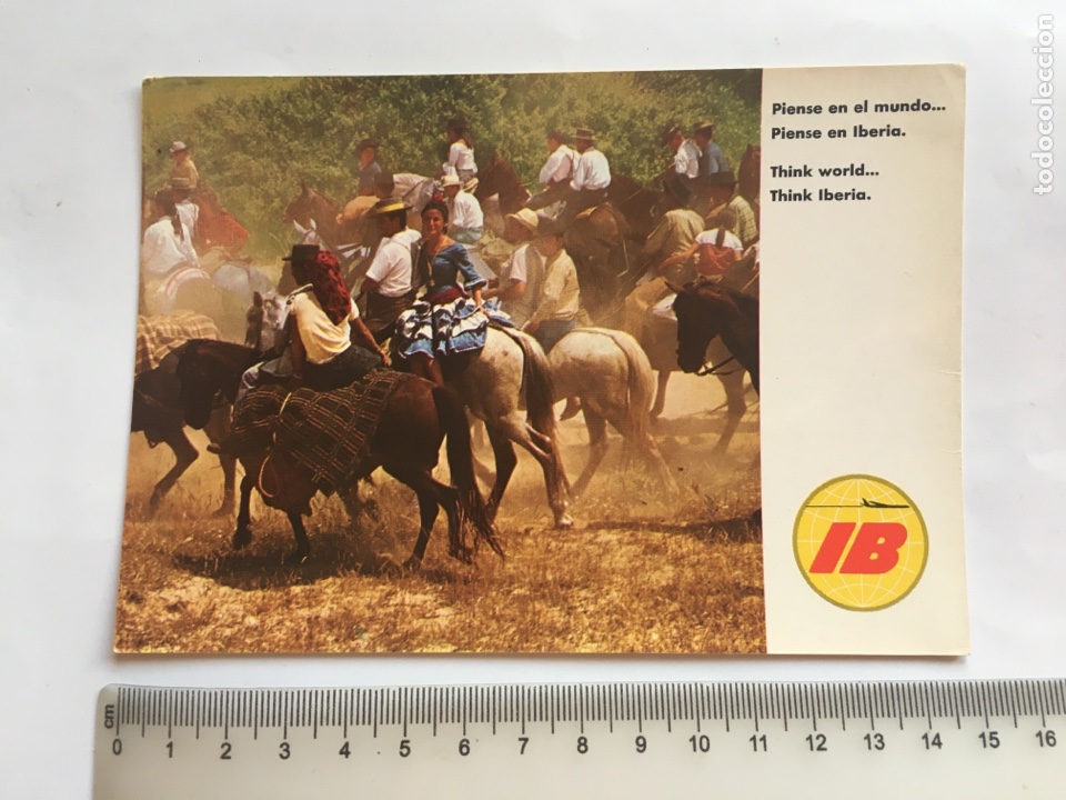 Postais: POSTAL. ROMER&Iacute;A EN ANDALUCIA. IB&Eacute;RIA L&Iacute;NEAS A&Eacute;REAS. FOT&Oacute;GRAFIA DEL CALENDARIO DE IBERIA 1970.
