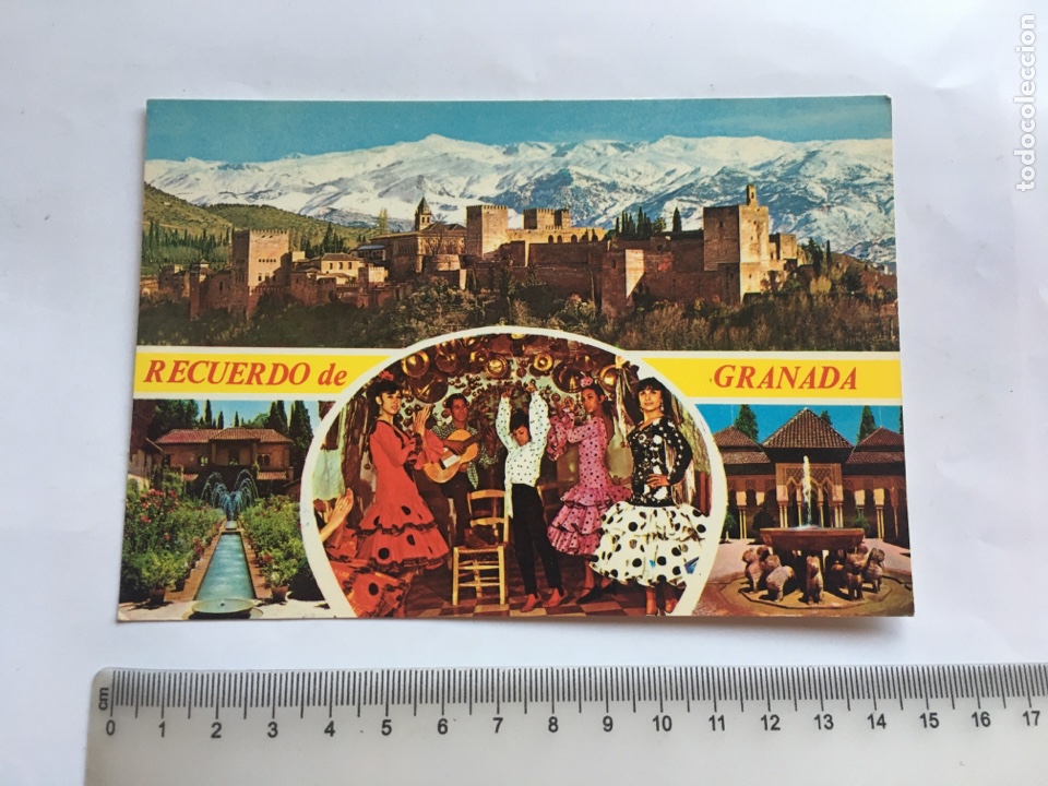 Postales: POSTAL. GRANADA. ASPECTOS VARIOS. ED. BEASCOA. - Foto 1