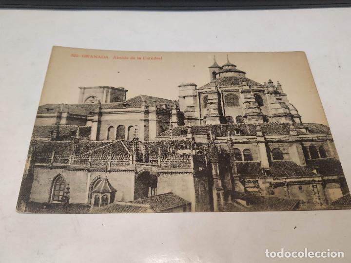 Postales: GRANADA - POSTAL GRANADA - &Aacute;BSIDE DE LA CATEDRAL - Foto 1