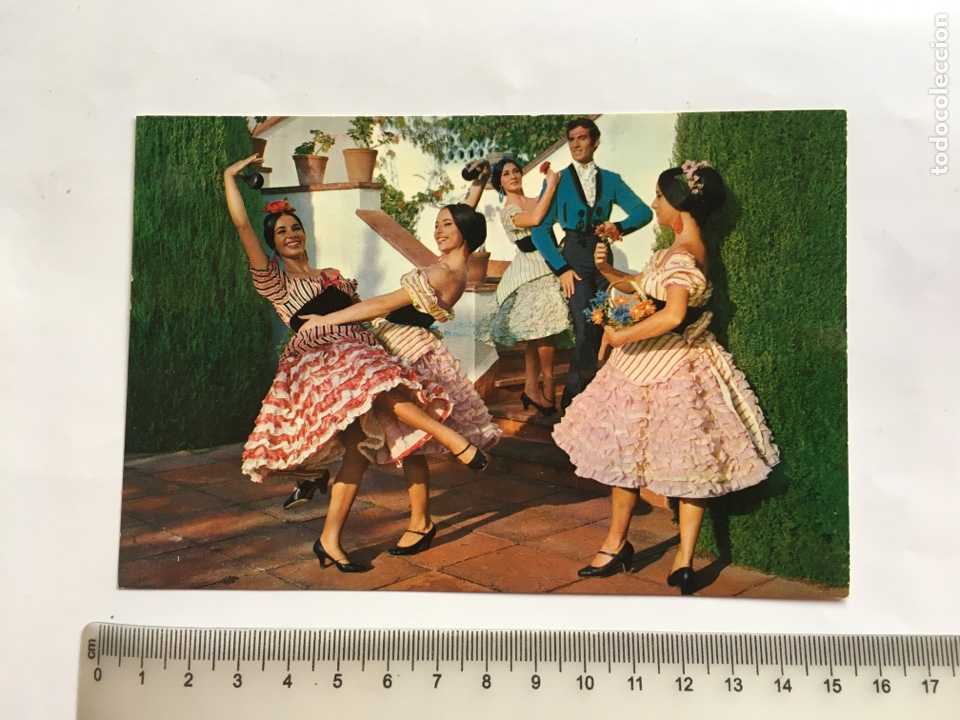 Postales: POSTAL. PACO DE LUCIO Y SU BALLET. CREAC. ESPECIAL. DE ARTES GR&Aacute;FICAS.