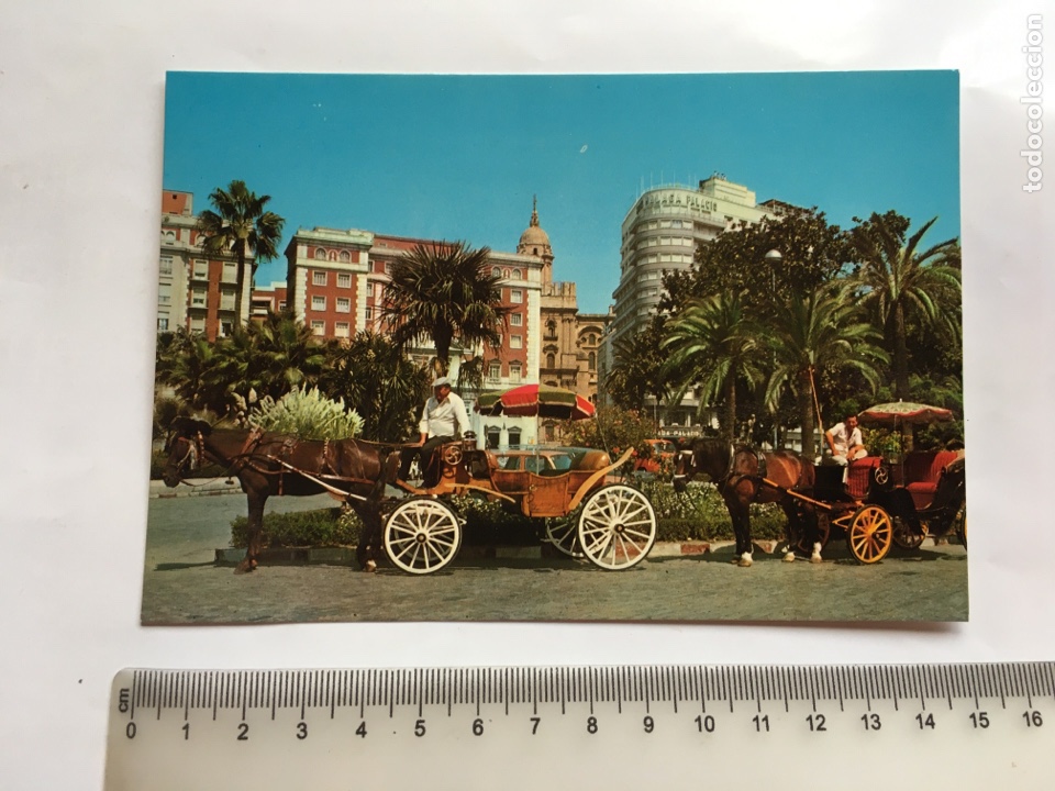 Postales: POSTAL. MALAGA. COSTA DEL SOL. T&Iacute;PICOS COCHES DE CABALLOS. DELTA.