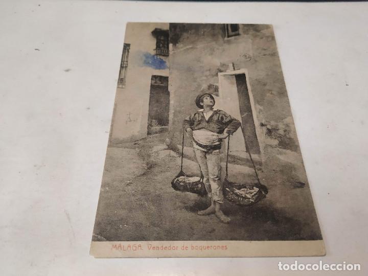 Postales: M&Aacute;LAGA - POSTAL M&Aacute;LAGA - VENDEDOR DE BOQUERONES - Foto 1