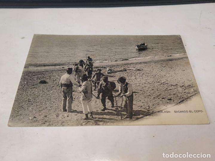 Postales: M&Aacute;LAGA - POSTAL M&Aacute;LAGA - SACANDO EL COPO - Foto 1