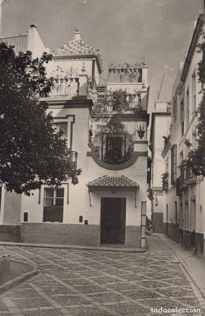 Postais: POSTAL Sevilla, Plaza de Do&ntilde;a Elvira, editor: Heliotipia artistca espa&ntilde;ola n&ordm; 57