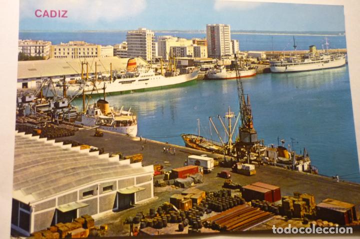 Postales: postal cadiz pueto