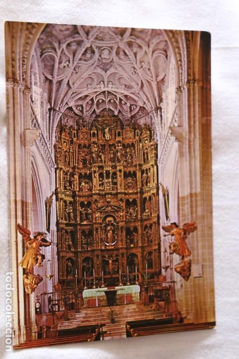 Postales: 3 MEDINA SIDONIA. CADIZ. PARROQUIA SANTA M&ordf; LA CORONADA RETABLO S XVI NUEVA SIN CIRCULAR