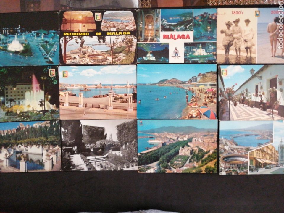 Postales: M&Aacute;LAGA, LOTE DE 20 POSTALES - Foto 1