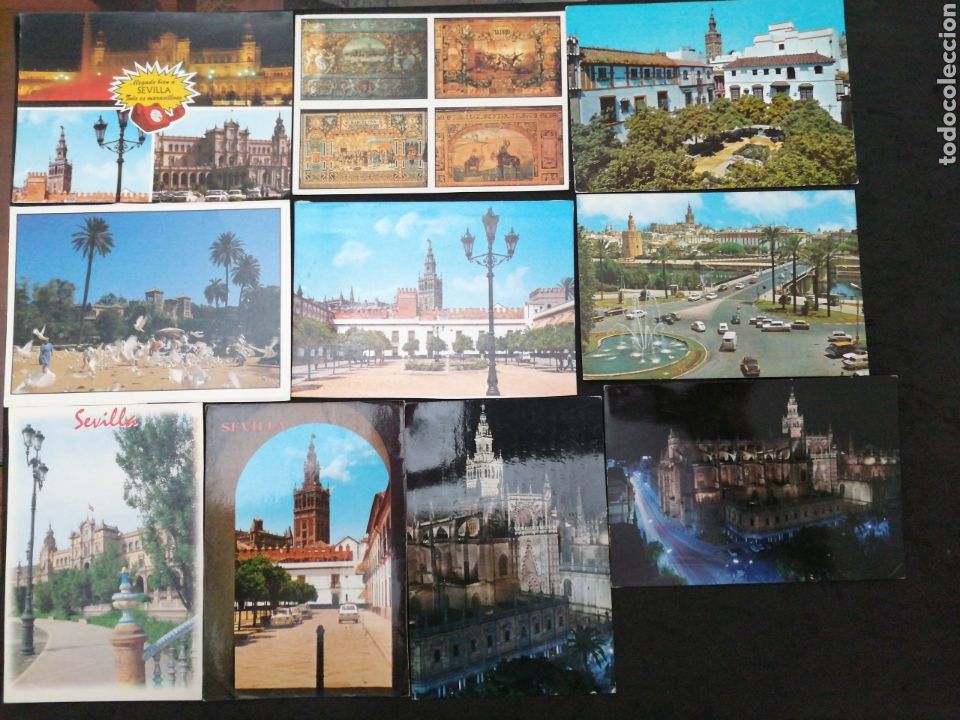 Postales: SEVILLA, LOTE DE 10 POSTALES - Foto 1