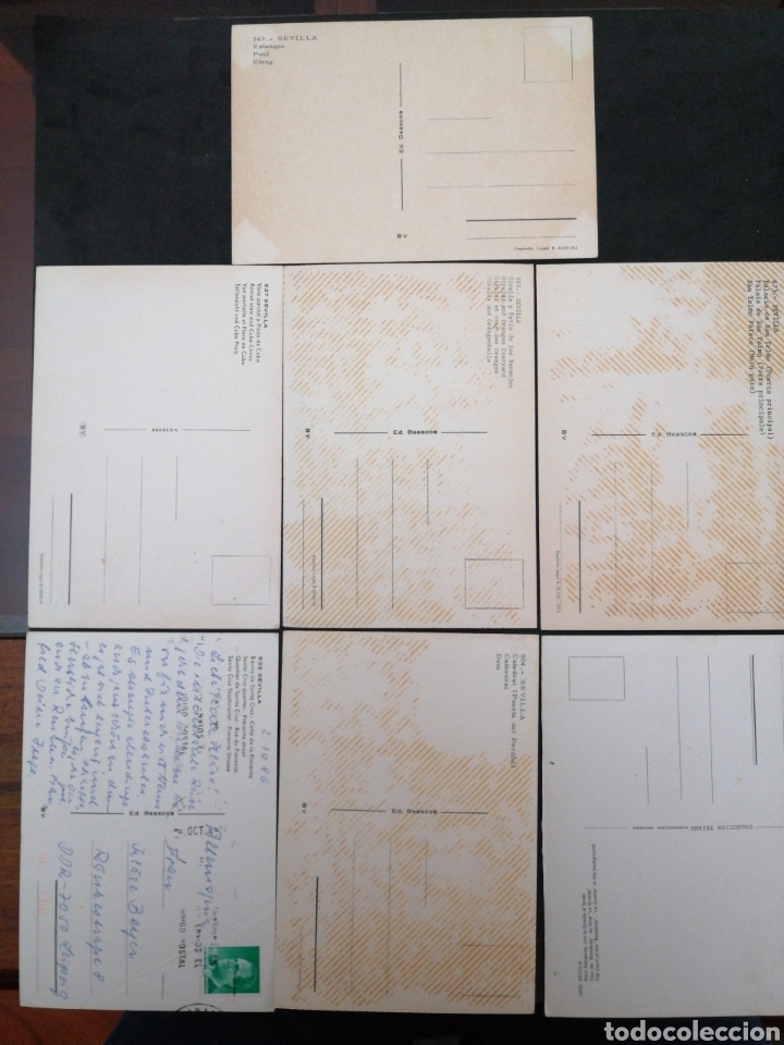 Postales: SEVILLA, LOTE DE 7 POSTALES - Foto 2