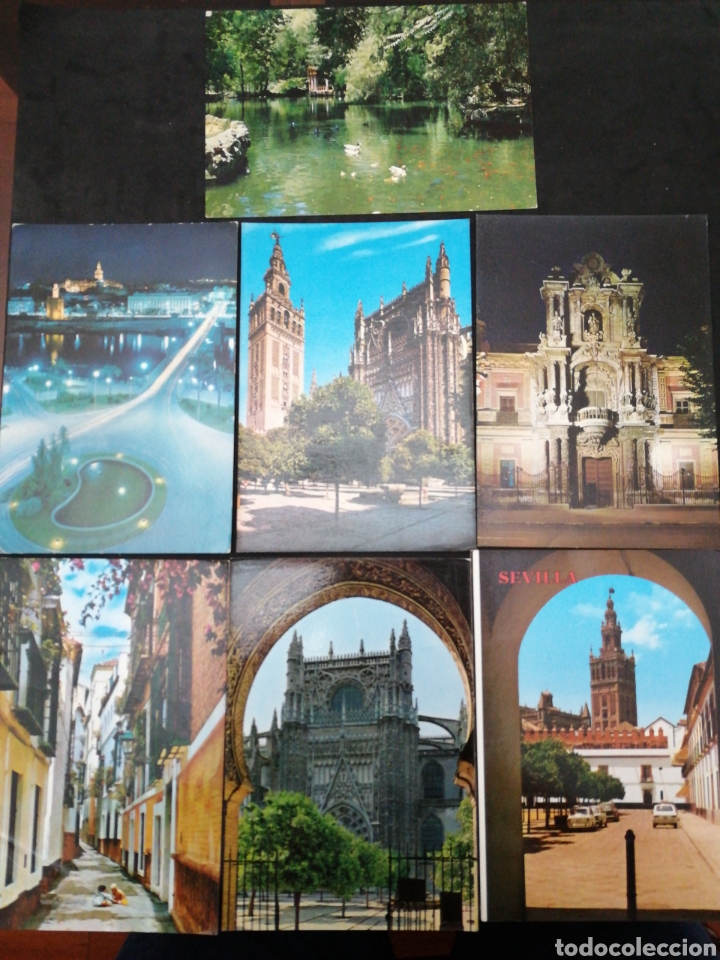 Postales: SEVILLA, LOTE DE 7 POSTALES - Foto 1