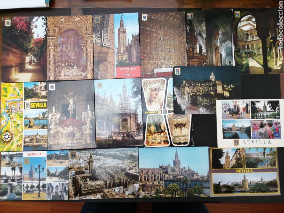 Postales: SEVILLA, LOTE DE 17 POSTALES - Foto 1