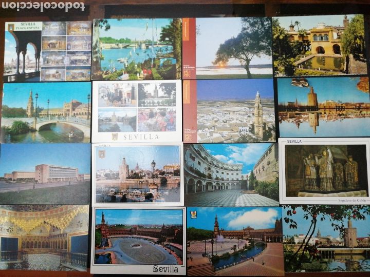 Postales: SEVILLA, LOTE DE 28 POSTALES - Foto 2