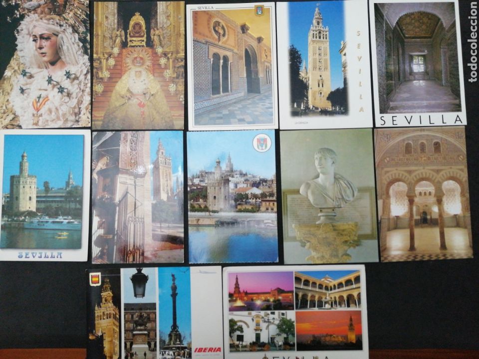 Postales: SEVILLA, LOTE DE 28 POSTALES - Foto 1