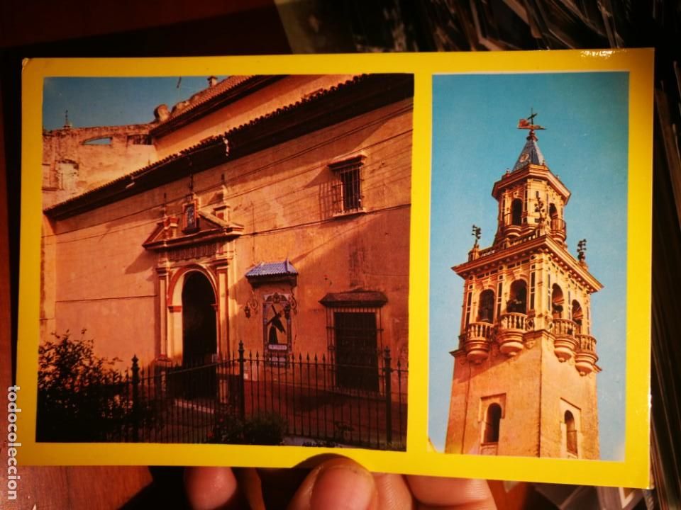 Postales: Postal Alcal&aacute; de Guadaira Sevilla Parroquia de Santiago el Mayor IMPRENTA GUADAIRA S/C