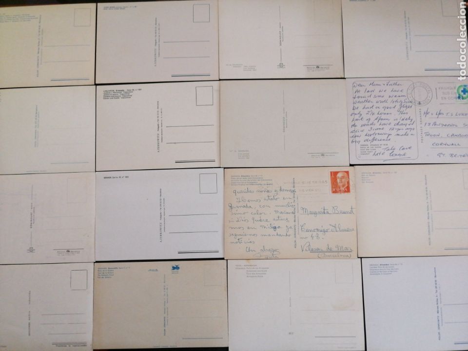 Postales: GRANADA, LOTE DE 31 POSTALES - Foto 2