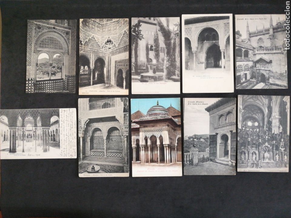 Postales: GRANADA, LOTE DE 10 postales - Foto 1