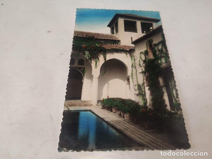 Postales: M&Aacute;LAGA - POSTAL M&Aacute;LAGA - INTERIOR DE LA ALCAZABA - Foto 1