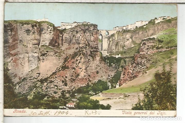 Postales: MALAGA RONDA DORSO SIN DIVIDIR