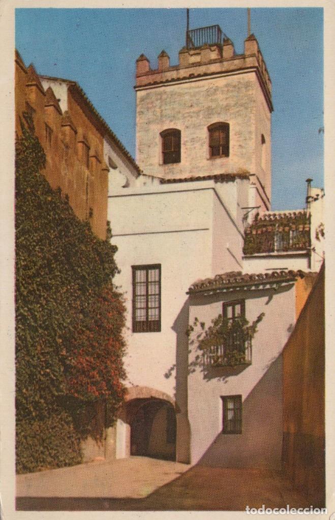 Cartoline: POSTAL SEVILLA - ARCO Y TORREON DE JUDERIA- HELIOTIPIA 15