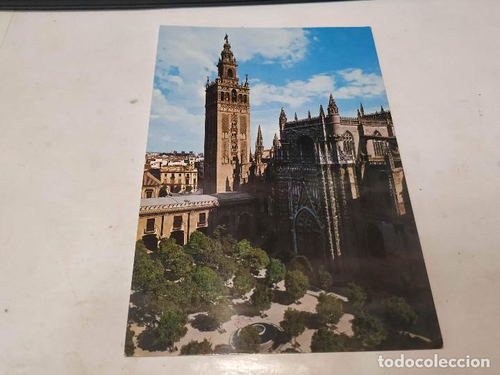 Postales: SEVILLA - POSTAL SEVILLA - CATEDRAL Y LA GIRALDA - Foto 1